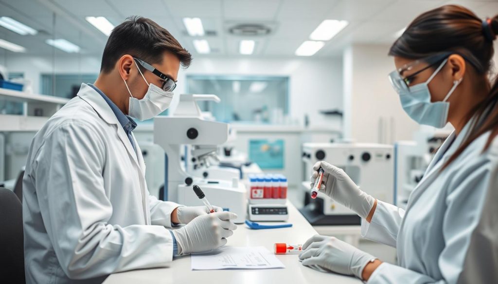 Laboratorium wykonujące badania beta hCG