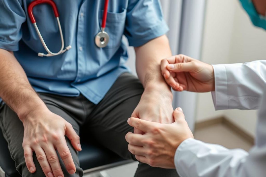 Pacjent z objawami sugerującymi zaburzenia poziomu białka całkowitego