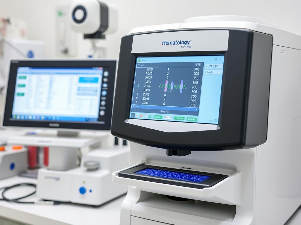 Analizator hematologiczny używany do badania PLT