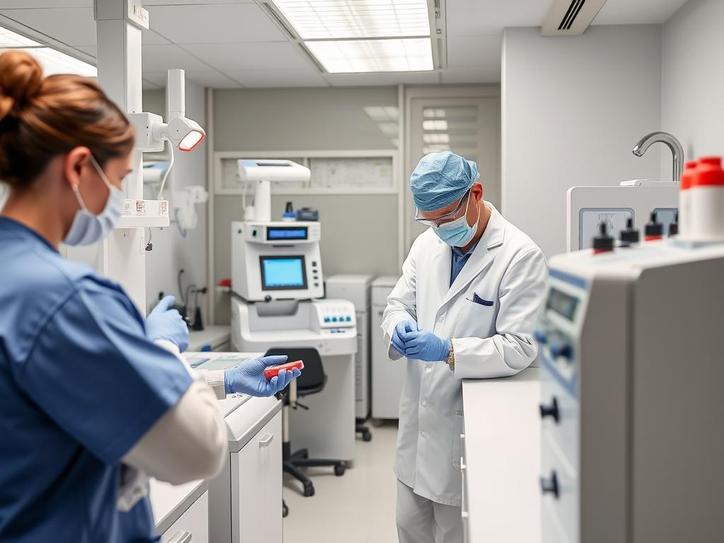 Laboratorium medyczne wykonujące badania transaminaz