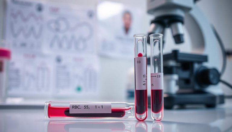 Probówka z krwią do badania RBC