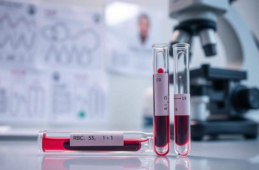 Probówka z krwią do badania RBC