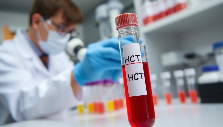 Probówka z krwią do badania hematokrytu (HCT)