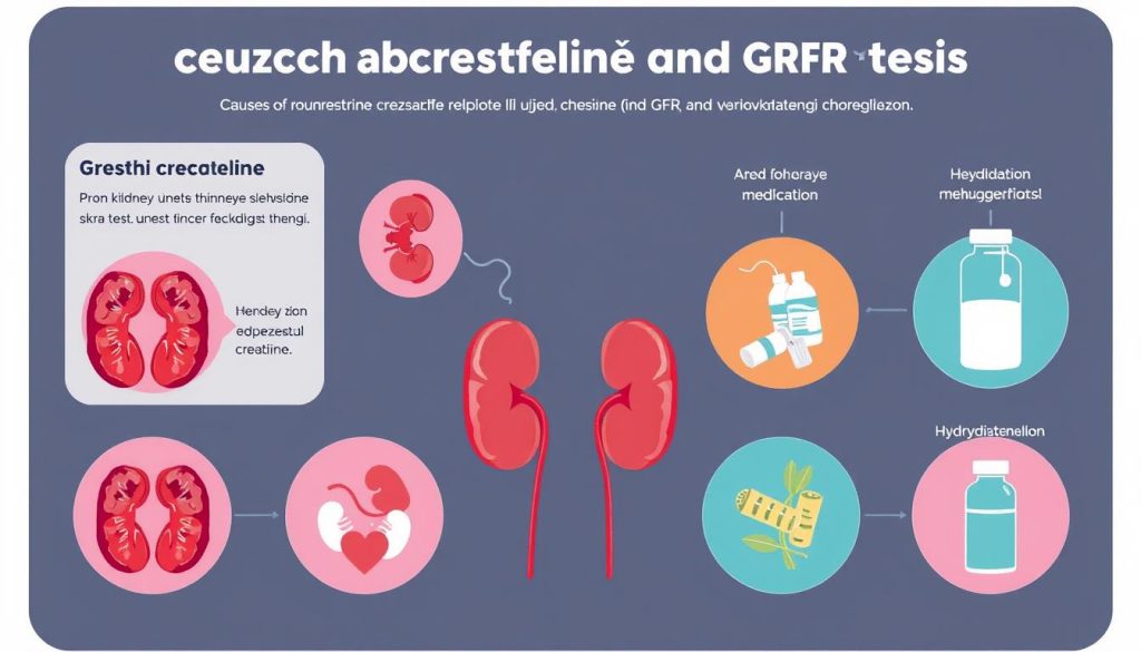 Przyczyny nieprawidłowych wyników badania kreatyniny GFR