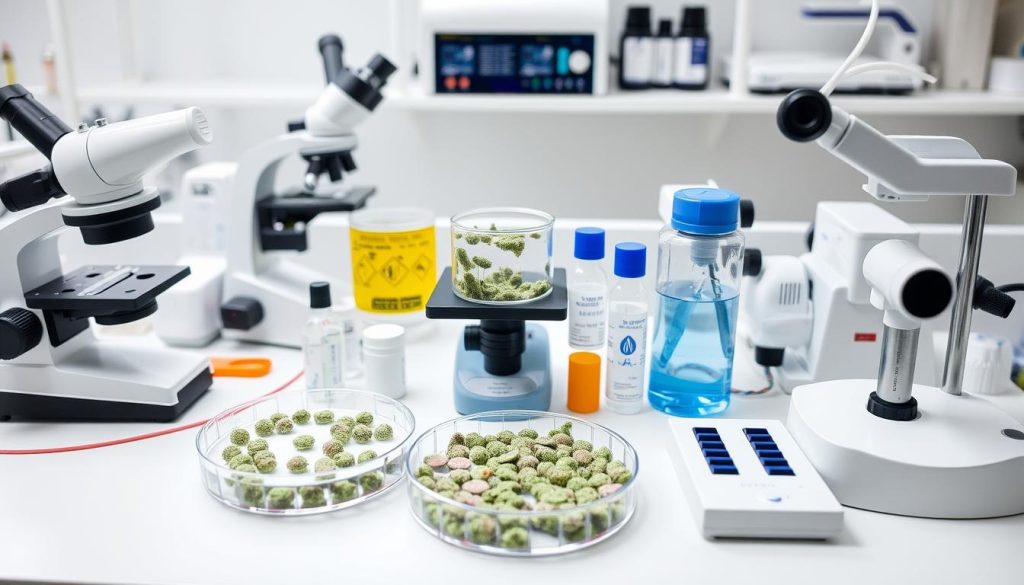 Różne metody badania mykologicznego w laboratorium